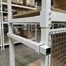 White Steel Square Tube 25 x 25mm, 3m Length (Pack of 2)