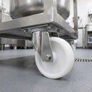 80mm Swivel Castor – 316 Stainless Steel & Nylon Wheel