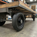 355mm Solid Rubber Tyre Wheel with Steel Centre