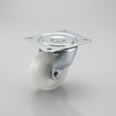 75mm Swivel Castor - White Nylon Wheel, 170 kg Load Capacity
