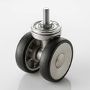 Drip Stand Castors 65mm with M10×25 Threaded Stem