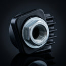 50mm x 50mm M12 Metal Thread Heavy Duty Ribbed Insert