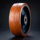 175mm Polyurethane Wheel – Cast Iron Centre, 20mm Bore