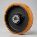 250mm Polyurethane Wheel - 80mm Tread, 25mm Bore