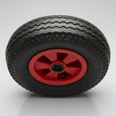 Pneumatic Wheels Wave Tread 400mm Diameter with Roller Bearings