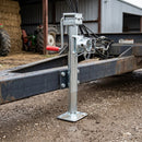 1300kg Swivel Jack with Side Handle – 250mm Lift Range