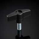 M5 x 15mm Saddle Wing Screw Knob 28mm Diameter