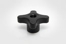 Four Star Female Handwheel 50mm Diameter M10 Thread