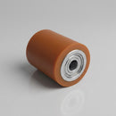 100mm Pallet Roller Orange Polyurethane