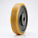 250mm Polyurethane Wheel on Cast Iron Centre – 30mm Bore
