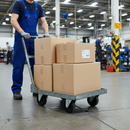 Premium Heavy Duty 160mm Diameter Elastic Rubber Tyred Wheel with Nylon Centre and 350Kg Load Capacity