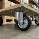 100mm Swivel Castors with Anti-Static Rubber Wheel