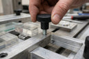M8 x 20mm Male Thumbscrew 30mm Diameter