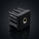 40 x 40mm Square Metal Threaded Tube Insert - M12 Thread