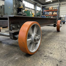 Heavy Duty 100mm Polyurethane Wheels 200kg Load Capacity