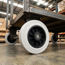 250mm Grey Elastic Rubber Wheel with 20mm Bore