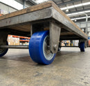 80 x 90mm Polyurethane Pallet Roller - 20mm Bore, 810kg Capacity