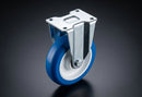 150mm Fixed Castor – Polyurethane Wheel on Nylon Centre