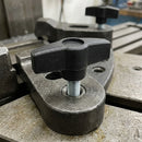 Male Wing Knob 40mm Diameter, M8 x 25mm Thread Length