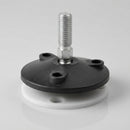 100mm Anti-Slip Conveyor Levelling Foot – M12 x 100mm Thread