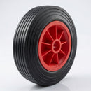 160mm Solid Rubber Trolley Wheel – 25.4mm Bore