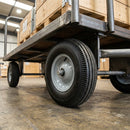 260mm Pneumatic Rubber Wheel - 16mm Bore, 150kg Load Capacity