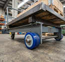 80 x 90mm Polyurethane Pallet Roller - 20mm Bore, 810kg Load