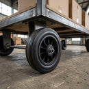 125mm Rubber Wheel with 12mm Bore for Industrial Use
