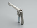 Stainless Steel Male Clamping Handle M10 x 32mm Thread Length