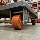 80 x 70mm Polyurethane Pallet Roller - 20mm Bore, 700kg Load