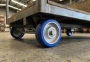 125mm Polyurethane Wheel with Aluminium Centre & Bearings