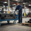 100mm Bolt Hole Swivel Castor | Grey Rubber Tyre with Metal Treadguards | 70kg Capacity